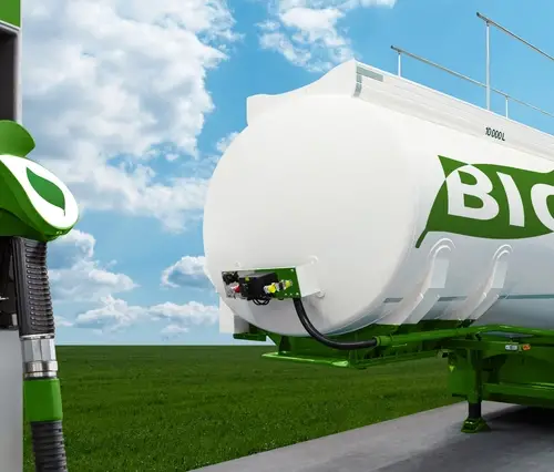 Biokraftstoffpumpe und LKW