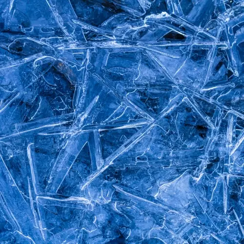 Ice crystals