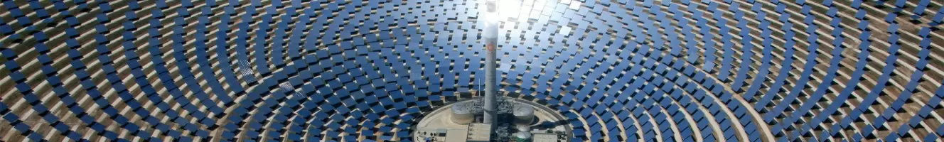 Planta de energia solarTermoeléctrica