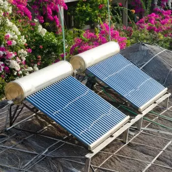 Instalacion solar de energía térmica para la producción de agua caliente sanitaria